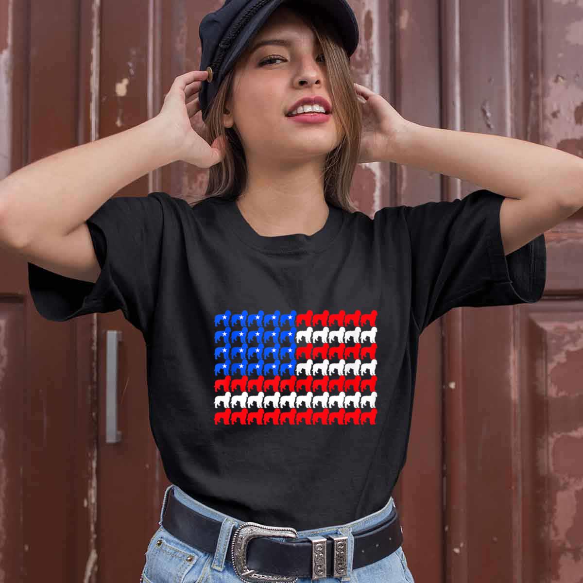 Goldendoodle-4th-of-July-USA-American-Flag-Patriotic-Dog-1-T-Shirt
